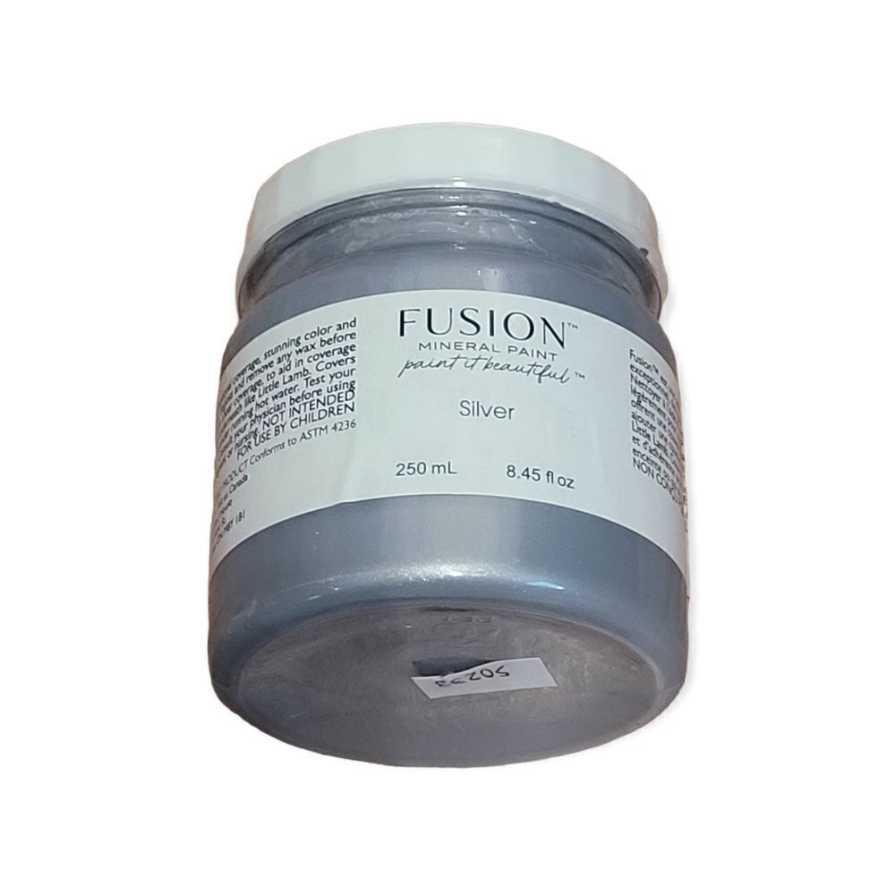 New silver fusion mineral paint/ Chalk Paint